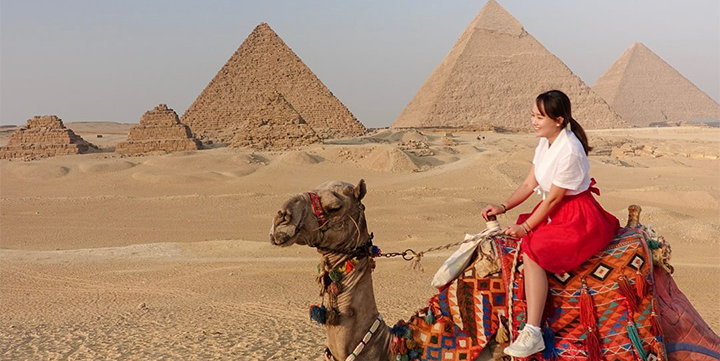 Explore The Sunset or Sunrise at Giza Pyramids  